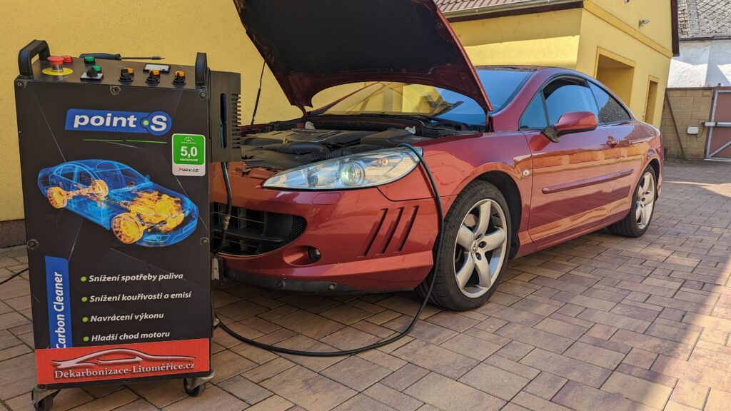 Dekarbonizace motoru vodíkem a chemické čištění sání Litoměřice